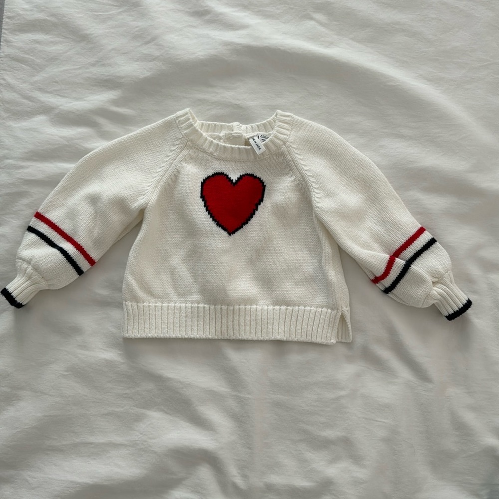 Janie and jack 100% cotton sweater